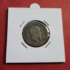 1 Lira 1863 M Stemma KM# 5