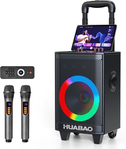 Macchina karaoke portatile con - karaoke,