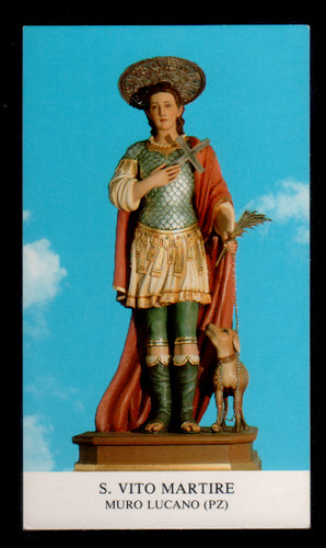 Santino holy card san - ,