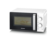 SEVERIN Microonde Solo forno a microonde per scongelare e riscaldare forno a