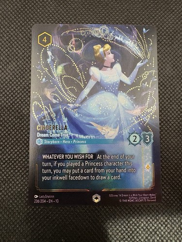 Disney lorcana cenerentola - disney,