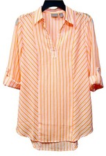 Top tunica Chico's a righe