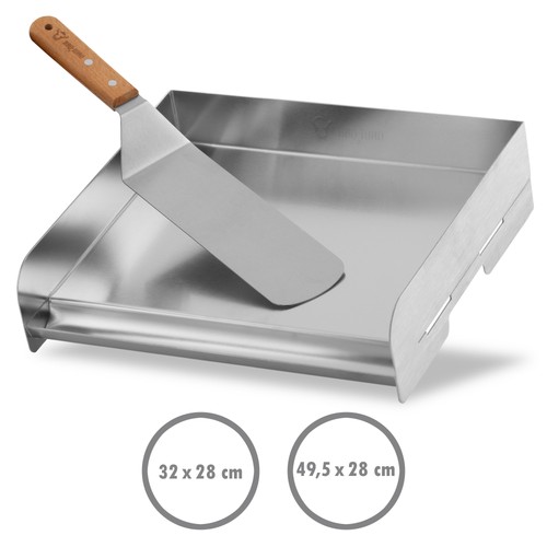 Piastra per barbecue - , in