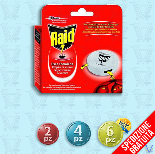Raid esca formiche - formiche, azione