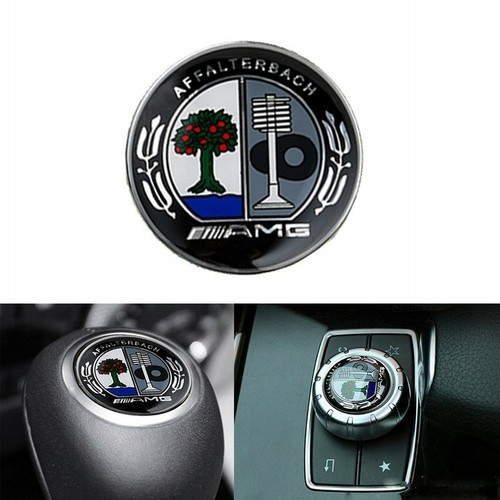 Adesivo emblema logo amg - emblema,