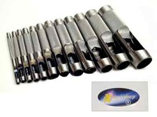 FUSTELLE IN ACCIAIO SET 12 PZ