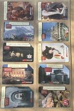 SCHEDE TELEFONICHE  N^859/871 + AA 53 LINEE D’ITALIA AG 2023 USATE MAGN.