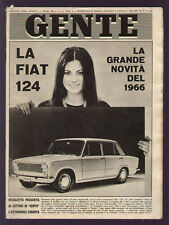 GENTE 9/1966 FIAT 124 RITA