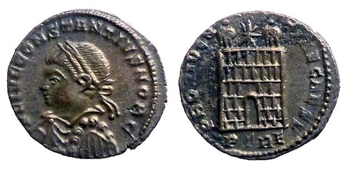 Constantius caes nummus - constantius, ii