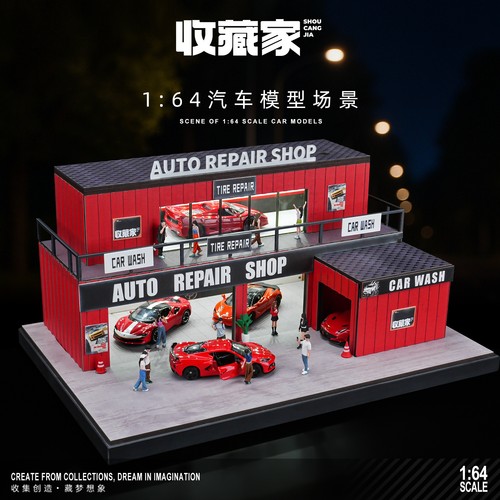 Diorama riparazione - diorama, 1:64