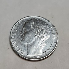 Italy 100 Lire Coin 1957