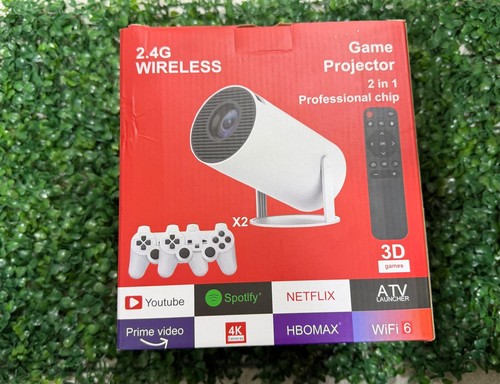 Mini portable projector - 4k,