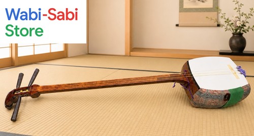 Shamisen practice strumento - shamisen, a