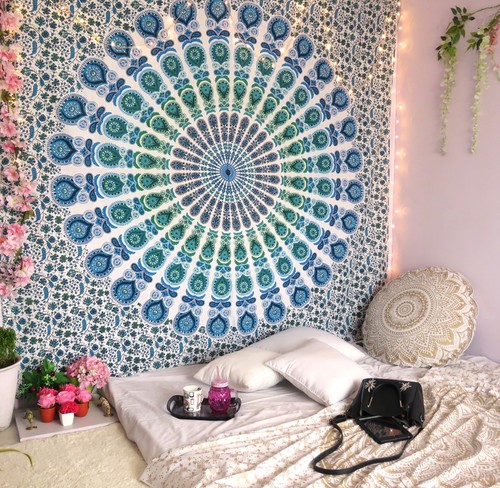 Copriletto arazzo bohemien