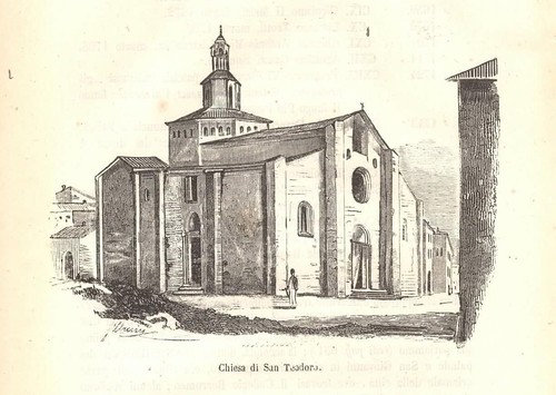 Pavia basilica san teodoro - basilica,