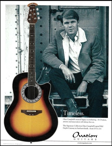 Pubblicità chitarra acustica