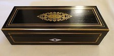 boite a gants / coffret a bijoux Napoleon 3 XIX ème  Boulle