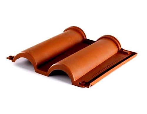 Tegola plastica con - tegola,