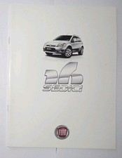 Catalogo Pubblicitario Fiat Sedici 16 2010 Prospetto Brochure Versione Italiana