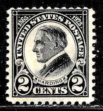 HICK GIRL-OLD M.N.H.  U.S. SC#610 1923 HARDING EDIZIONE COMMEMORATIVA X5762