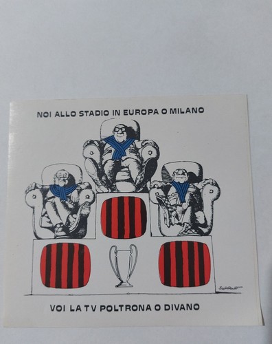 Adesivo milan vintage - milan,