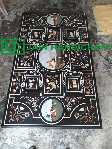 Tavolo marmo nero - marmo,