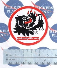 ADESIVO STICKER VINTAGE AUTOCOLLANT AUFKLEBER MOTO TUNING MALOSSI GRIFFE