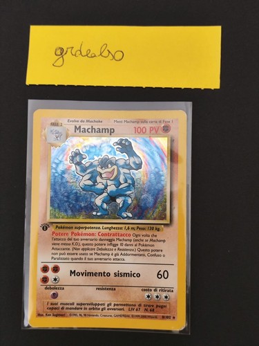 Machamp holo 102 - holo, 8/102,