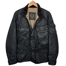 Giacca cerata Belstaff Beckham Marshfield 8 oz IT 48 UK 38 piccola nera antica rara