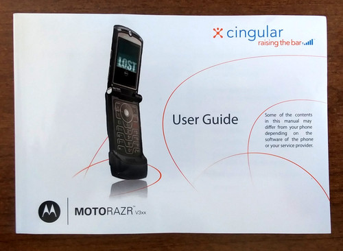 Motorazr moto razr - motorazr, v3xx
