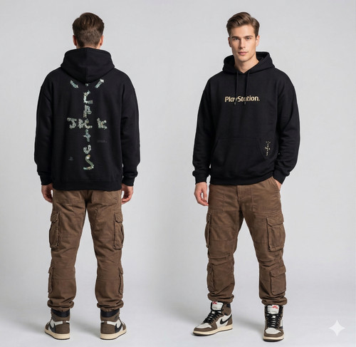 Felpa con cappuccio - , travis
