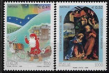 1999 italia repubblica Natale