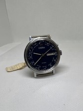 SLAVA Classical Zodiac Constellat Vintage Soviet Mechanical Mens Watch cal. 2428