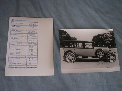 Fiat 519 foto originale - fiat,