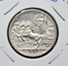 Moneta 1917 Italia Regno 1