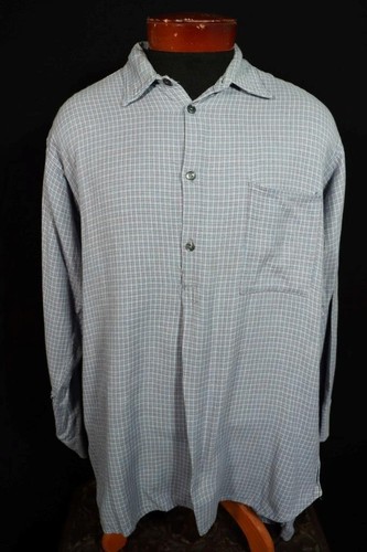 Camicia quadri blu cotone - quadri,