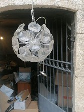 LAMPADARIO SOSPENSIONE VETRO
