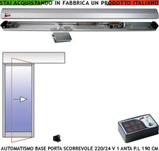PORTA AUTOMATICA SCORREVOLE 1