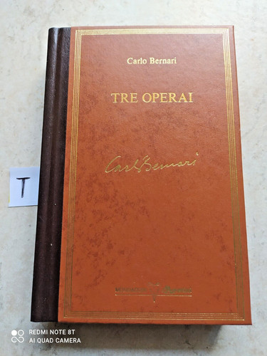 Libro tre operai carlo bernari - operai,