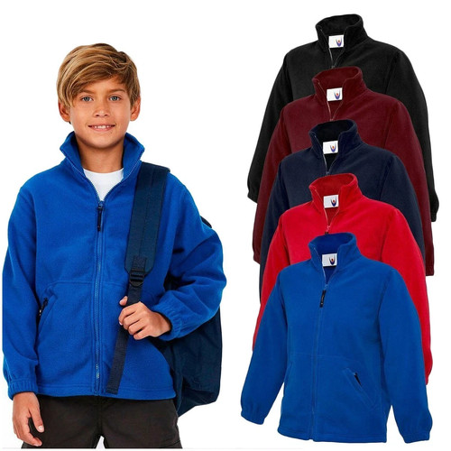 Giacca micropile bambino calda