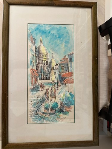 Quadro acquarello carta - quadro,