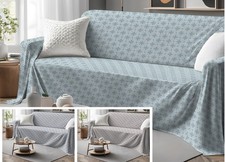 Telo Multi Uso Copritutto Copriletto In Puro Cotone Modello Tirolese Molveno