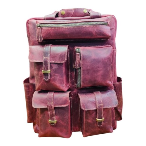 Zaino vintage bordeaux vera