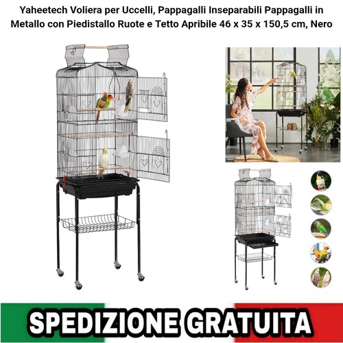 Voliera per uccelli pappagalli - per,