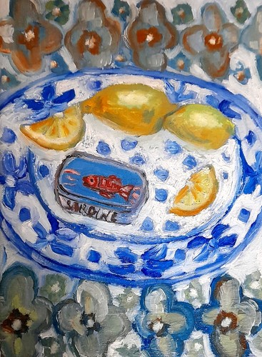 Dipinto originale pesce