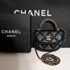 Borsa a tracolla CHANEL nera