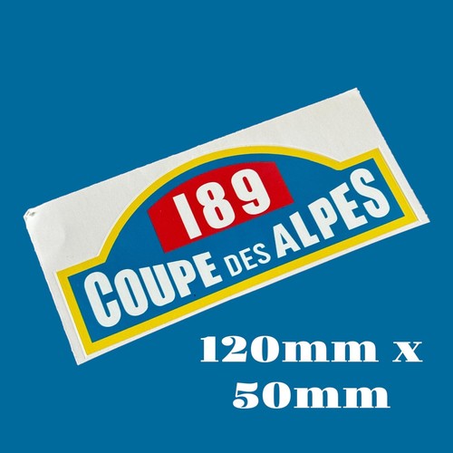 Adesivo coupe des alpes - adesivo,