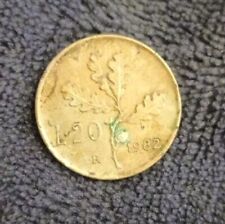 Moneta Rara 20 LIRE 1982 -