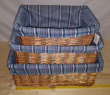 CESTI SET 3 CESTINI VIMINI