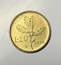 ITALIA REPUBBLICA 20 LIRE 1976